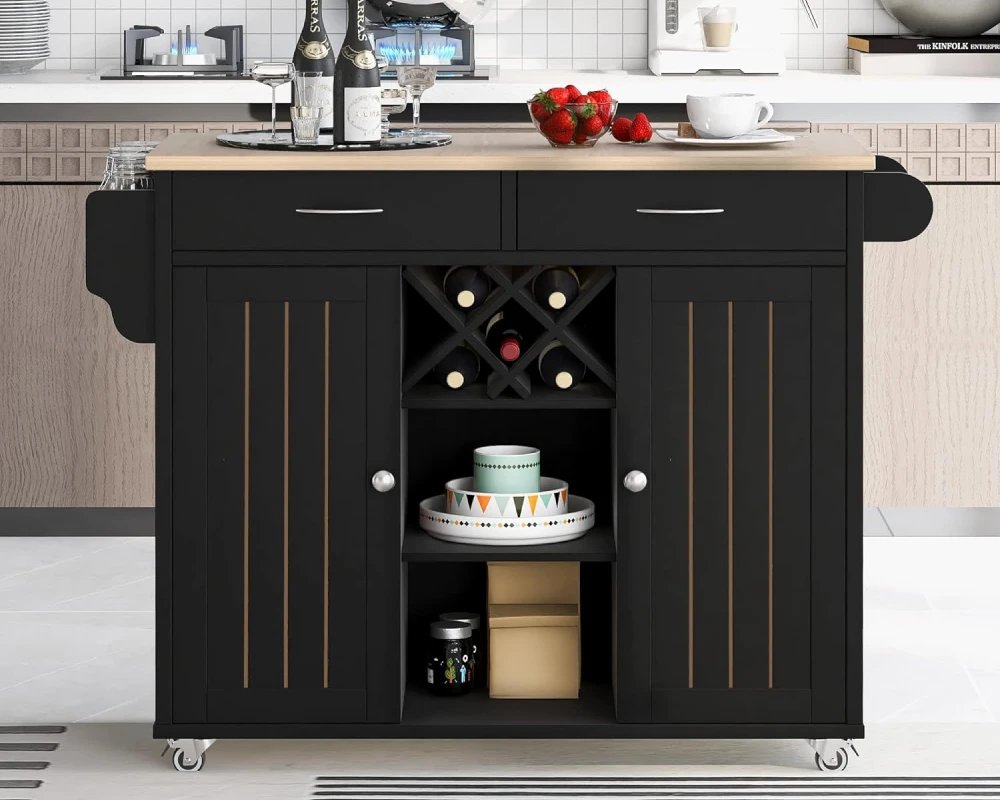 kitchen islands with storage